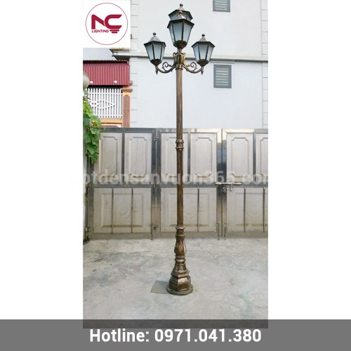 Nơi mua cột đèn sân vườn tại Vĩnh Phúc giá rẻ 4 cot den san vuon dc02, cột đèn sân vườn tại vĩnh phúc