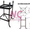 Khung móng cột đèn 15 Bản vẽ khung móng cột đèn
