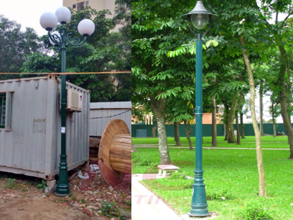 Cột đèn sân vườn Pine