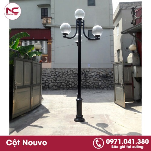 Cách nhận biết cột đèn sân vườn kém chất lượng