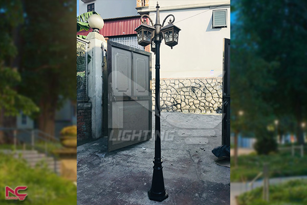 mua cột đèn sân vườn tại hà nội, Cột đèn sân vườn DC11